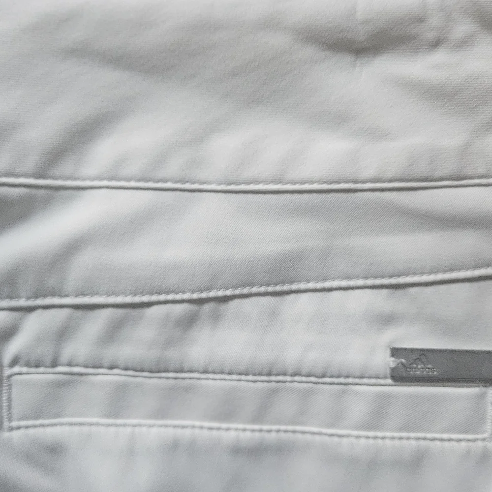 ADIDAS White Athletic Golf Tennis 3-Stripes White Skort | SZ 4 - Picture 5 of 11